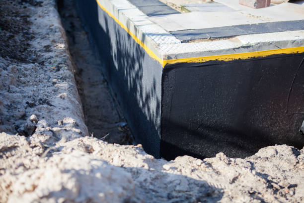 Professional Waterproofing technician working in Millersburg, OR